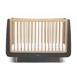 SnuzKot Skandi Cot Bed Slate
