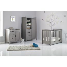 Obaby Stamford Mini 3 Piece Room Set Taupe Grey