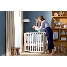 Kinderkraft Wooden Cot with the Pen Function  KOYA 