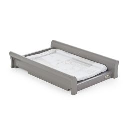 Obaby Stamford Cot Top Changer Taupe Grey