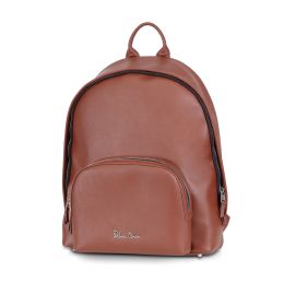 Silver Cross Vegan Leather Rucksack Tan