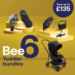 Bugaboo Bee 6 Toddler Bundle Grey Melange