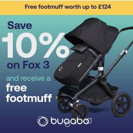 Bugaboo Fox 3 Complete Midnight Black / Black (+ FREE Footmuff)