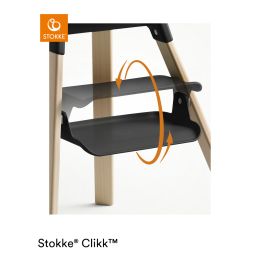 Stokke® Clikk™ High Chair Black Natural