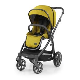 BabyStyle Oyster 3 Pram & Pushchair Mustard City Grey