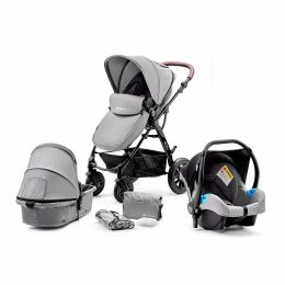 Kinderkraft MOOV 3 in 1 Travel System Grey