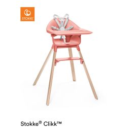 Stokke® Clikk™ High Chair Sunny Coral