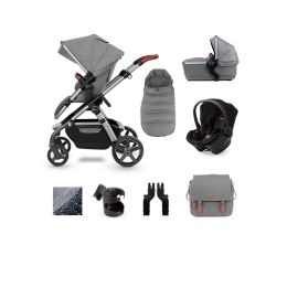 Silver Cross Wave 2021 Bundle Zinc