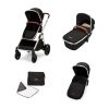 Ickle Bubba Eclipse Carrycot & Pushchair Bundle Jet Black 
