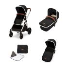 Ickle Bubba Eclipse Carrycot & Pushchair Bundle Jet Black 