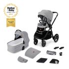 Kinderkraft EVERYDAY 2 in 1 Pushchair Light Grey