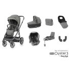 BabyStyle Oyster 3 Luxury Bundle Mercury City Grey