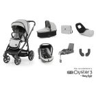 BabyStyle Oyster 3 Luxury Bundle Tonic City Grey